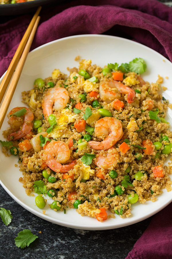 Effortless Quinoa Shrimp Fried Rice: Impress Guests in Minutes